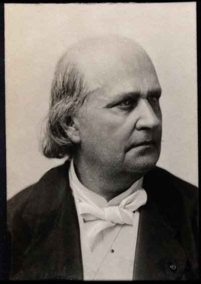 Portrait of Charles Marie Leconte de Lisle by French Photographer